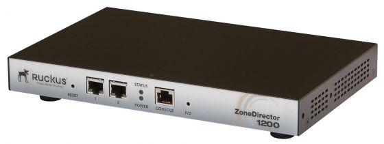Контроллер Ruckus ZoneDirector 1200, licensed for up to 5 ZoneFlex Access Points. 901-1205-XX00