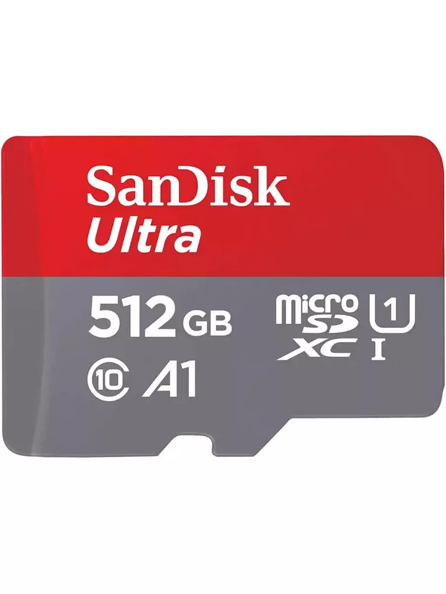 Карта памяти SanDisk SDSQUAC-512G-GN6MN 512GB,microSDXC,Class 10,Ultra UHS-I,A1,140MB/s SDSQUAC-512G-GN6MN SDSQUAC-512G-GN6MN #1