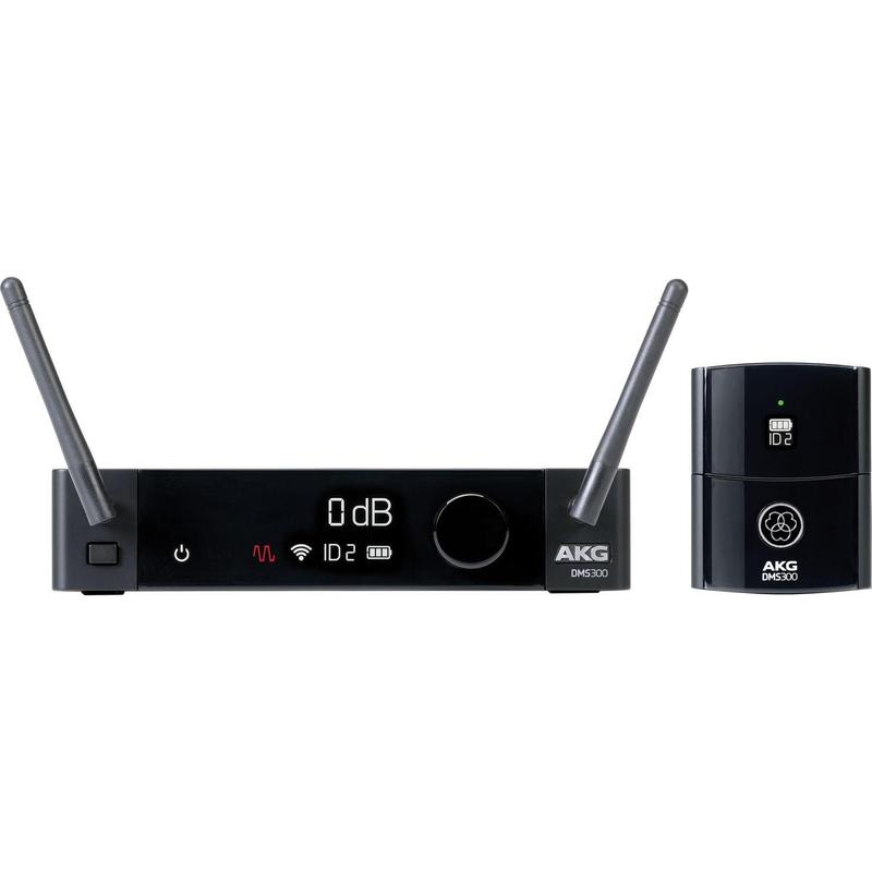 Наушники AKG Цифровая портативная беспроводная микрофонная система DMS300M 2,4 ГГц 5100252-00 5100252-00