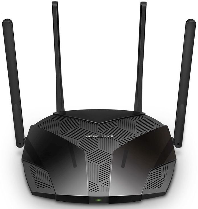 Двухдиапазонный Mercusys Wi‑Fi 6 роутер 1201 Мбит/с 5 ГГц, 574 Мбит/с 2,4 ГГц MR1800X MR1800X