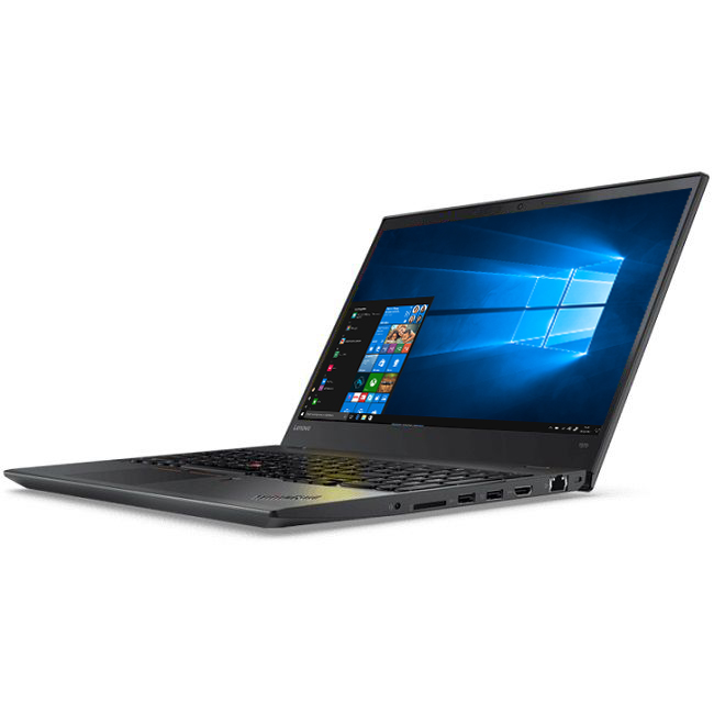 Ноутбук Lenovo ThinkPad T570 15.6"FHD(1920x1080)IPS,i5-7200U(2,5GHz),8GB DDR4, 256GB SSD, HD Graphics 620,no DVDRW,WiFi,TPM,BT,FPR+SCR,cam,4+3Cell,WWAN ready,Win10Pro, 2kg,3y.OS 20H90002RT