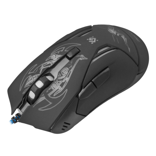 Мышь Defender проводная игровая  Doom Fighter GM-260L оптика,6кнопок,800-3200dpi 52260 52260