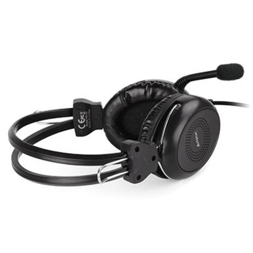 Гарнитура A4Tech  Stereo, от 20 Гц до 20 КГц, 2xSPK, MIC, 102 дБ, 32 Ом, 50 мВт, USB, Черный HU-30 HU-30 #3