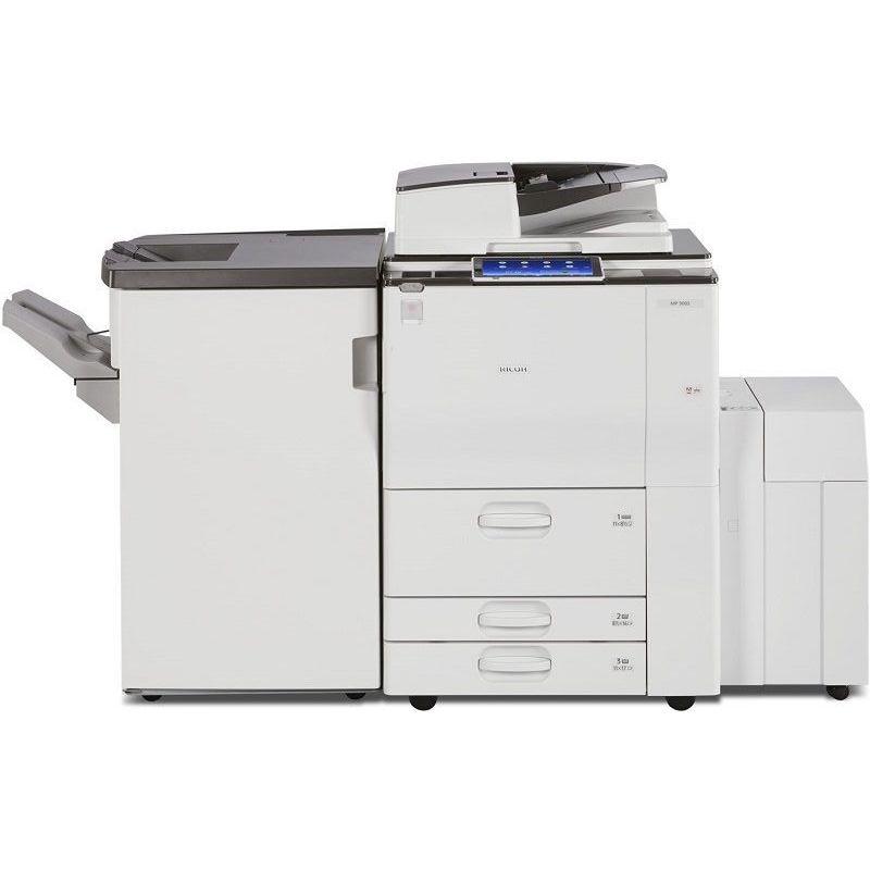 МФУ Ricoh MP C6503SP A3, цветной, 4Гб, 65стр/мин, дуплекс, GigaLAN, HDD640,SPDF220, с девел-ом, без тонера, доб. вых.лоток, инстр 417669 417669