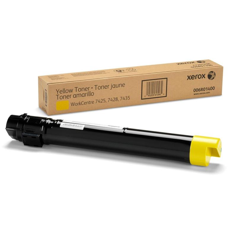 Тонер-картридж Xerox ЖЕЛТЫЙ WC7435, 15K 006R01400 006R01400 #1