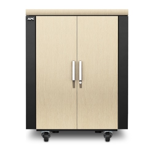 Шкаф APC защищенный звукоизолированный NetShelter CX 18U («компактный серверный зал»), международная версия AR4018IA AR4018IA #3