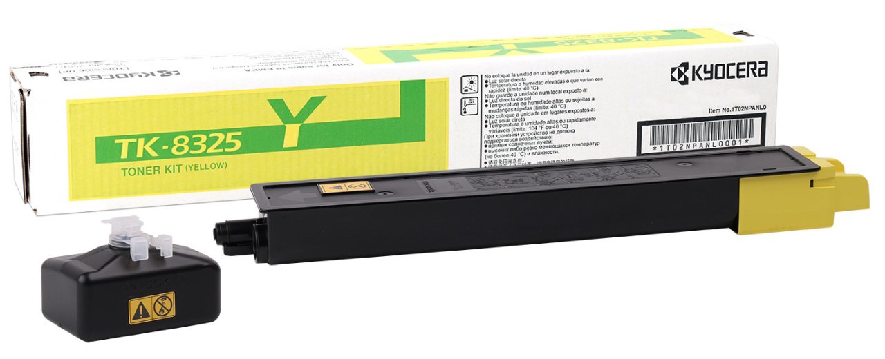 Картридж Kyocera TK-8325Y для TASKalfa 2551ci Yellow 1T02NPANL0 1T02NPANL0 #2