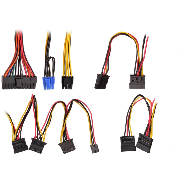 Блок питания Exegate (+PFC), black, 12cm fan, 24+4pin, 6pin PCI-E, 3*SATA EX221638RUS EX221638RUS
