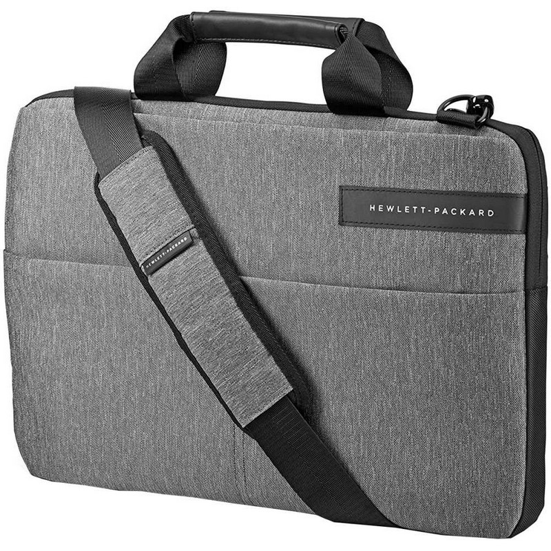 Сумка для ноутбука HP 14" Signature Slim Topload черный, серый синтетика  L6V67AA L6V67AA