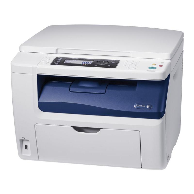 МФУ Xerox WorkCentre 6025V_BI Цветная, A4, 12 стр/мин/ 10цв.стр/мин, до 30K стр/мес, 256MB, USB ,Apple AirPrint, Xerox PrintBack. 6025V_BI 6025V_BI