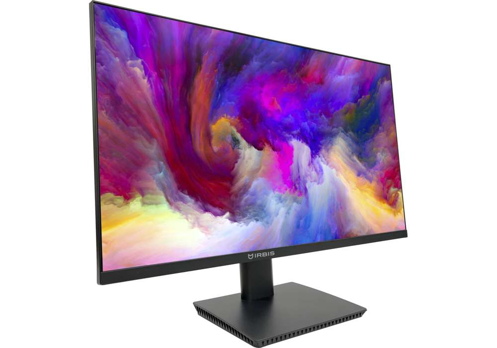 Монитор IRBIS VIEWORLD 23.8'' LED Monitor 1920x1080, 16:9, VA, 250 cd/m2, 3000:1, 5ms, 178°/178°, VGA, HDMI, USB-C, Audio output, Pjack, 75Hz, Tilt, Speakers, внешн. бп, VESA 100x100, Black IMVW24F_U IMVW24F_U #1