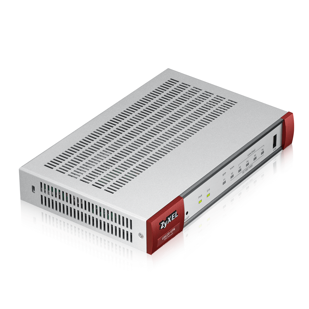 Межсетевой экран ZYXEL 1 x WAN, 1 x SFP, 4 x LAN/DMZ USG20-VPN-RU0101F USG20-VPN-RU0101F