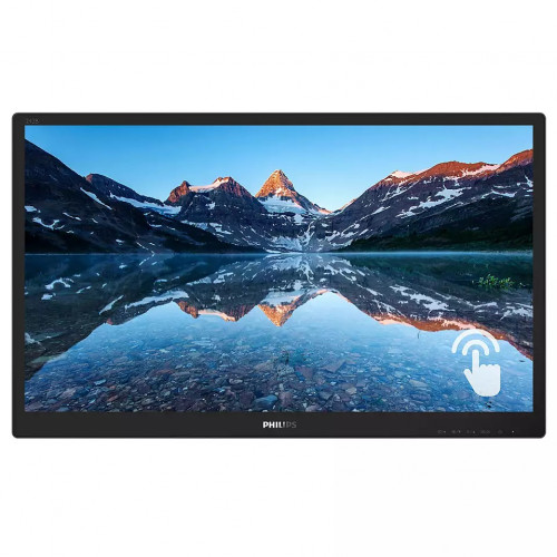 Монитор Philips 23,8" 242B9TN SmoothTouch 1920x1080 60Гц IPS W-LED 16:9 5ms(GtG) VGA DVI-D HDMI DP 2*USB3.1 50M:1 1000:1 178/178 250cd Speakers Black 242B9TN/00 242B9TN/00