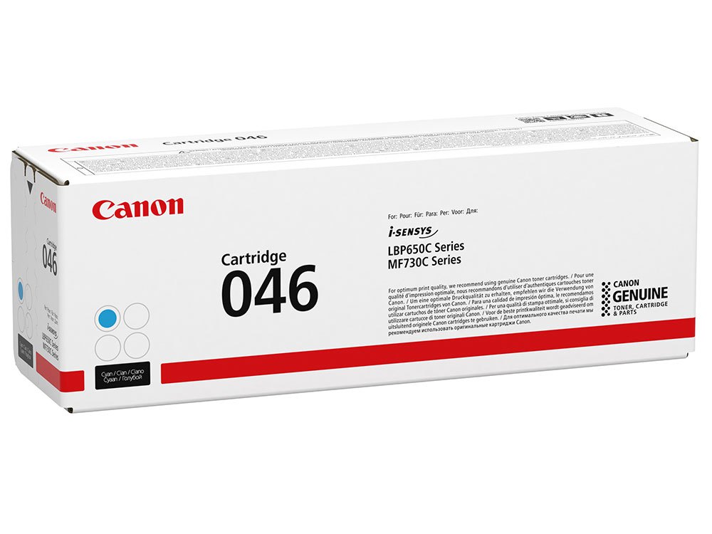 Тонер-картридж Canon CRG 046 HC голубой для Canon MF 73..LBP 65.. (5000 стр.) 1253C002 1253C002