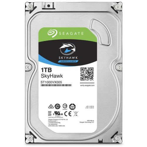 Жёсткий диск Seagate ST1000VX005 SATA-III,1Tb,Video Skyhawk,5900 rpm,64Mb,3.5" ST1000VX005 ST1000VX005