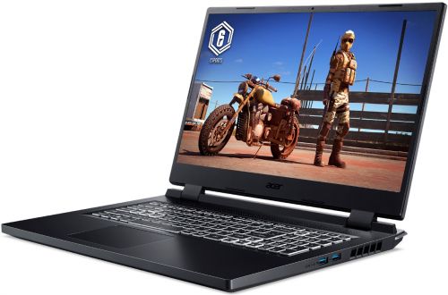 Ноутбук Acer Nitro 5 AN517-55-75EB 17.3"(1920x1080)/Intel Core i7 12700H(3.5Ghz)/16384Mb/512SSDGb/noDVD/Ext:nVidia GeForce RTX3070Ti(8192Mb)/Cam/BT/WiFi/war 1y/3kg/Black/noOS + EN kbd NH.QFXEP.001 NH.QFXEP.001