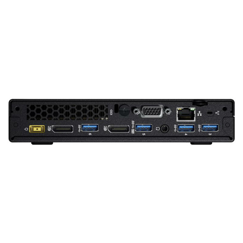 Персональный компьютер Lenovo ThinkCentre M600 TINY slim P J3710/4Gb/SSD128Gb/Windows 10 Single Language 64/WiFi/BT/клавиатура/мыш 10G9001KRU 10G9001KRU