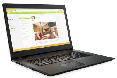 Ноутбук Lenovo V110-17IKB 17.3" HD+ (1600x900)AG,Pen4415U,4GB DDR4,500GB/5400,AMD Radeon M430 (2G),DVD+-RW DL,WiFi,BT,Camera,4cell,Win 10Home,Grey 80V2019RRK