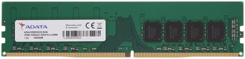 Модуль памяти ADATA  DDR4 32Gb 3200MHz AD4U320032G22-SGN AD4U320032G22-SGN