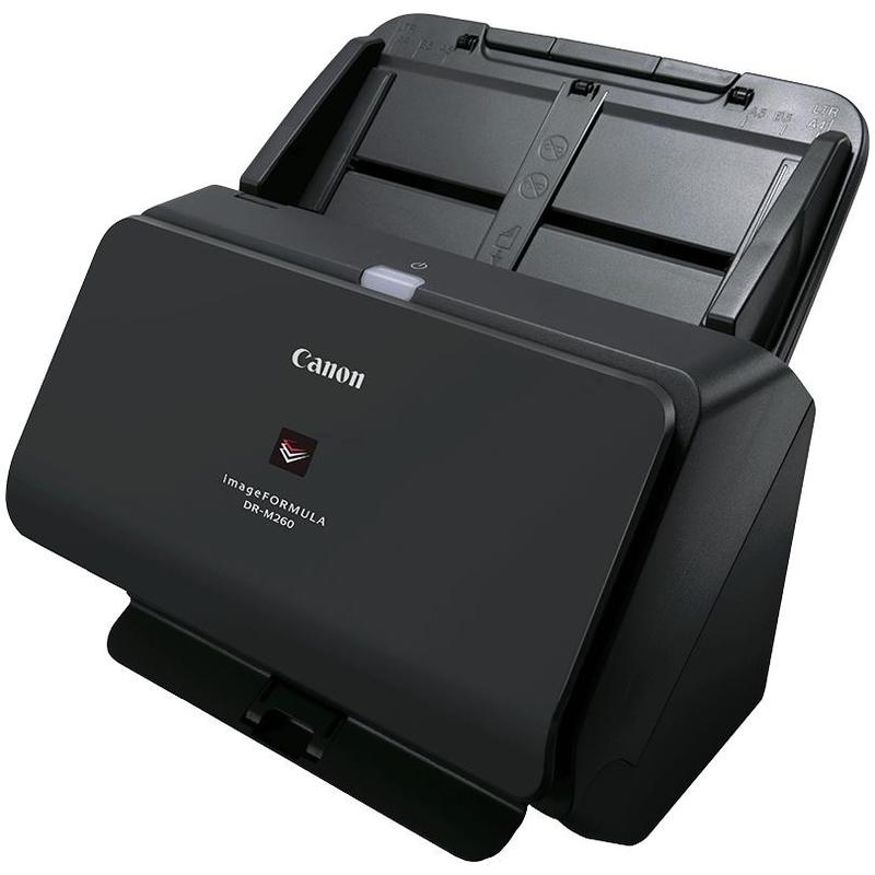 Сканер Canon  DR-M260 Цветной, двусторонний, 60 стр./мин, ADF 80, USB 3.1, A4 DR-M260 DR-M260