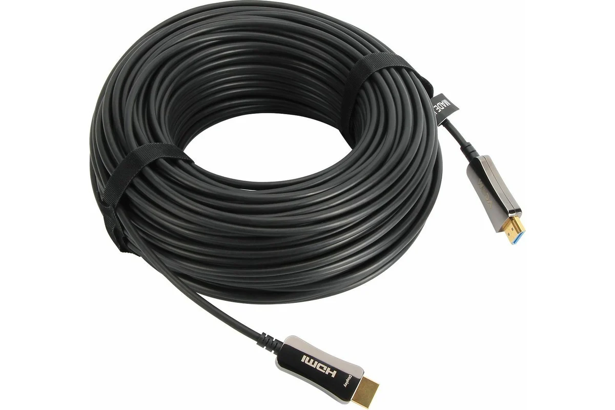 Кабель VCOM активный оптический HDMI 19M/M,ver. 2.0, 4K@60 Hz 20m D3742A-20M D3742A-20M