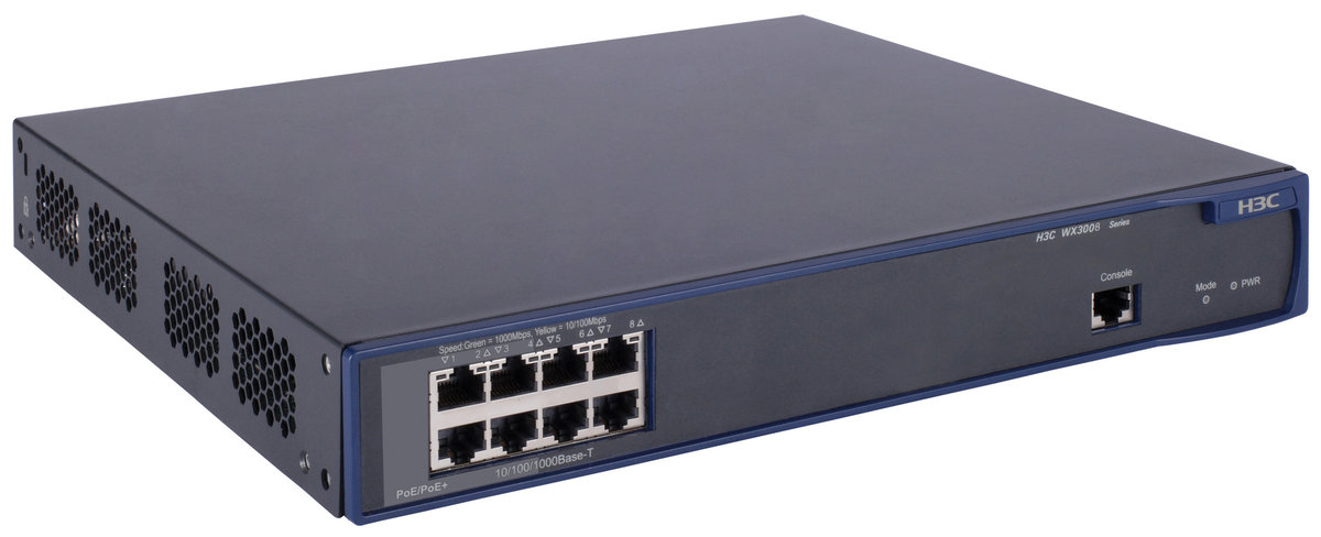 Маршрутизатор HPE A3000-8G-PoE+ Wireless Switch JD444A JD444A #3