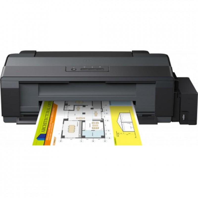 Принтер Epson L1300 A3+; 4-цветная система печати; 5760x1440; 30 стр/мин; Печать на CD/DVD; USB 2.0 C11CD81402 C11CD81402/C11CD81504