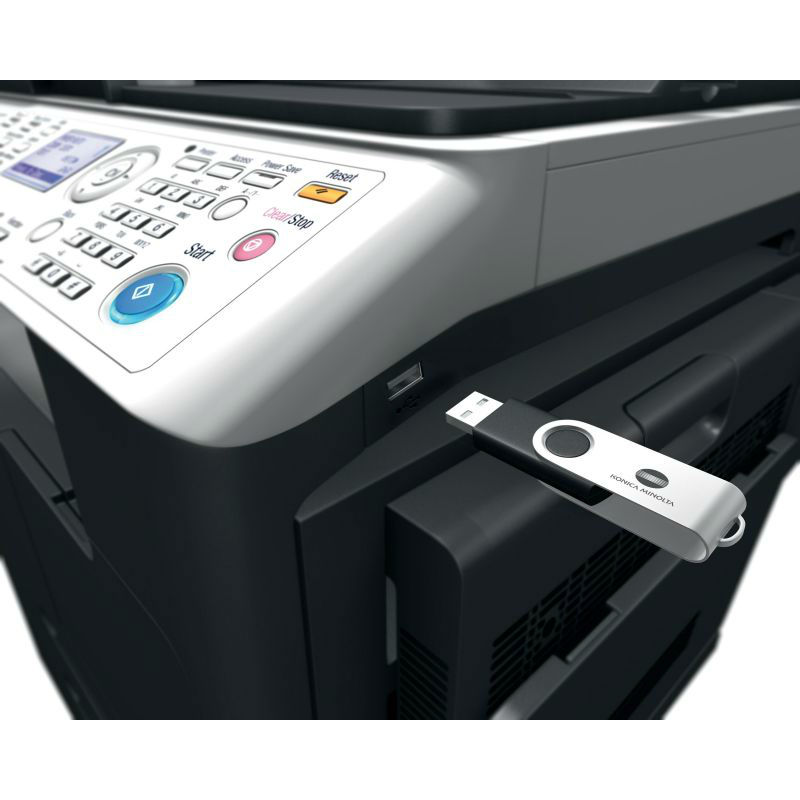 МФУ Konica-Minolta bizhub 215 монохромное, А3, 21стр/мин, до 15000стр./мес,128Мб,лоток 250л(A3PE021) A3PE021