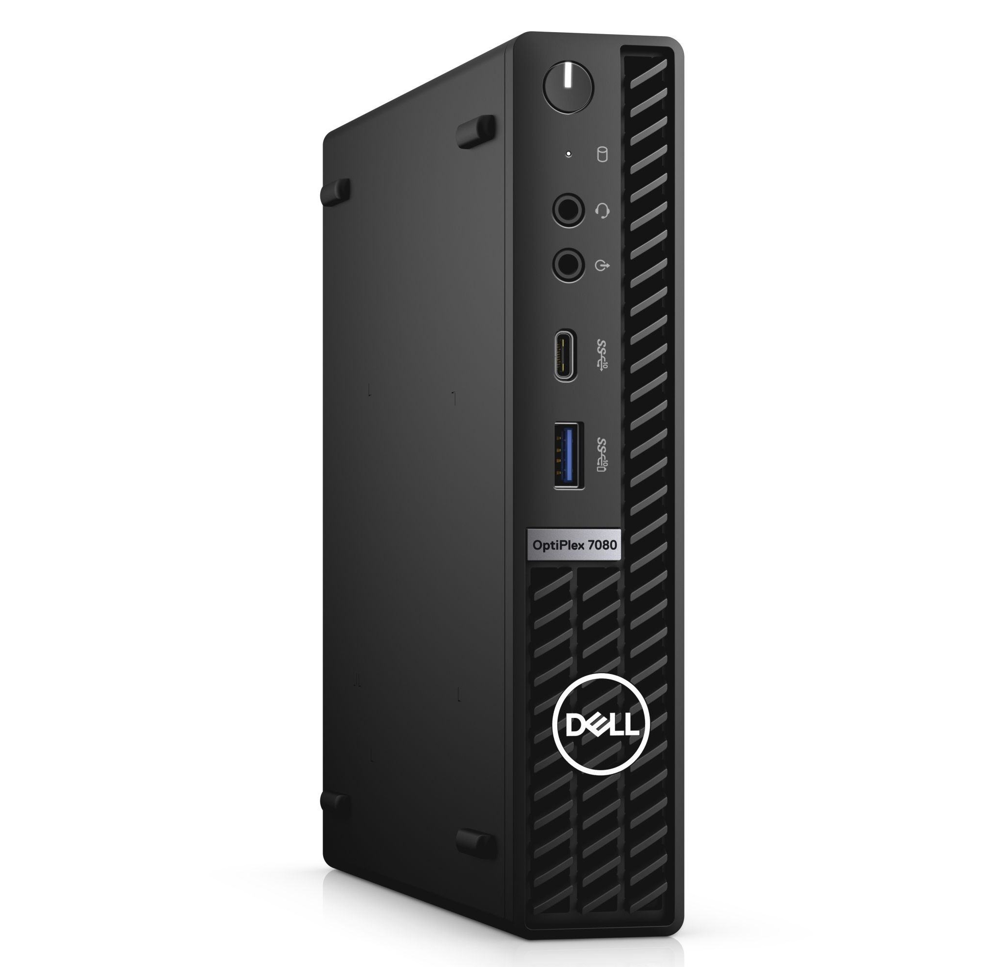 Компьютер Dell Optiplex 7080 Micro i7 10700T (2)/16Gb/SSD512Gb/RX 640 4Gb/Windows 10 Professional/GbitEth/WiFi/BT/180W/клавиатура/мышь/черный 7080-5191 7080-5191