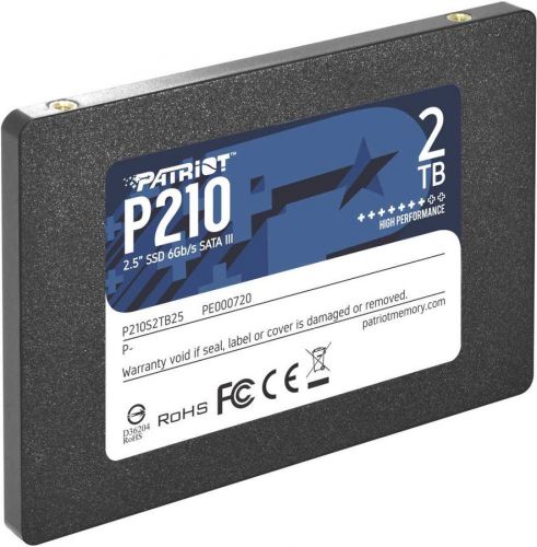 Твердотельный накопитель Patriot SATA 2Tb P210S2TB25 P210 2.5" P210S2TB25 P210S2TB25 #2