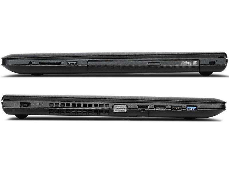 Ноутбук Lenovo IdeaPad G5080 Core i5 5200U/4Gb/1Tb/DVD-RW/AMD Radeon R5 M330 2Gb/15.6"/HD (1366x768) 80E502HXRK