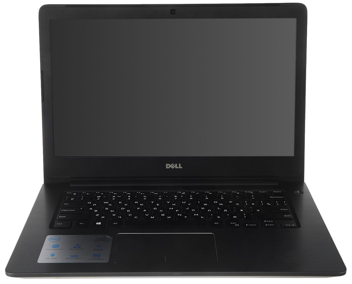 Ноутбук Dell Vostro 5468 Core i5-7200U 2.5 GHz,14'' HD Cam,4GB DDR4(1),500GB 5.4krpm,GF 940MX 2GB,WiFi,BT,3C,1.59kg,1y,Win 10 Home,Grey/Backlit 5468-9937