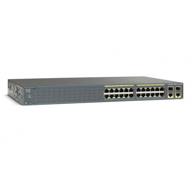 Коммутатор Cisco Catalyst 2960 8 10/100 + 1 T/SFP LAN Base Image D WS-C2960-24LC-S WS-C2960-24LC-S