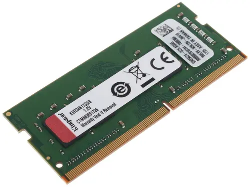 Модуль памяти Kingston (DDR4 SODIMM 8GB,PC4-19200, 2400MHz)(KVR24S17S8/8) KVR24S17S8/8