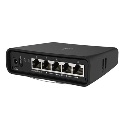 Маршрутизатор Mikrotik hAP ac2 Dual-Concurrent 2.4/5GHz AP, 716MHz CPU, 4 Core, 128MB RAM, 5x GLAN ports, 2x2 MIMO 5GHz 802.1a/n/ac + 2.4GHz 802.11b/g/n, USB port for 3G/4G modem, RouterOS L4 RBD52G-5HacD2HnD-TC RBD52G-5HacD2HnD-TC