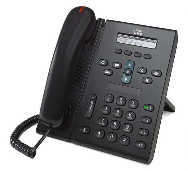 Телефон Cisco Unified IP Phone 6921, Charcoal, Standard Handset CP-6921-C-K9= #1