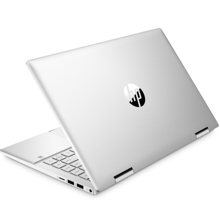 Ноутбук HP Pavilion 14x360 14-dy0010ur 14"(1920x1080 IPS)/Touch/Intel Core i5 1135G7(2.4Ghz)/8192Mb/512PCISSDGb/noDVD/Int:Intel Iris Xe/Cam/WiFi/war 1y/Natural silver /FreeDOS + fingerprint 3B3K5EA 3B3K5EA