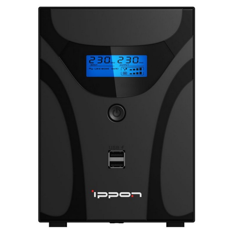 Источник бесперебойного питания Ippon Smart Power Pro II 2200 1200Вт 2200ВА черный 1005590 1005590