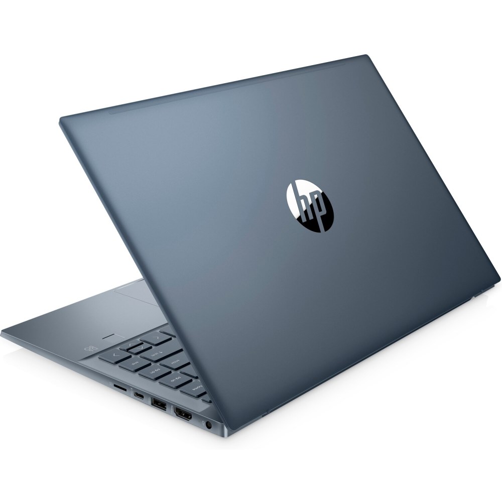 Ноутбук HP Pavilion 14-ec0031ur 14"(1920x1080 IPS)/AMD Ryzen 5 5500U(2.1Ghz)/8192Mb/512PCISSDGb/noDVD/Int:AMD Radeon Integrated Graphics/Cam/BT/WiFi/45WHr/war 1y/Fog Blue /W10 + fingerprint 4E1A5EA 4E1A5EA