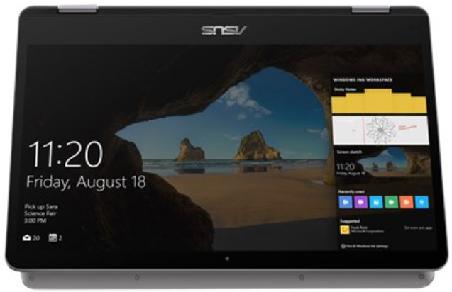 Ноутбук Asus TP401CA-EC104T 14.0" FHD Touch, Intel Core i3-7Y30, 4Gb, 128Gb EMMC, no ODD, Win10 90NB0H21-M01850 90NB0H21-M01850