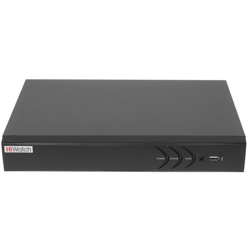 Видеорегистратор HiWatch DS-H308QA HD-TVI /AHD/ CVI/ 960H 8 каналов видео + 2 IP 6Мп/ 4 аудио или до 8-и каналов AoC (аудио по коаксиальному кабелю); Linux OS, H.265 Pro/H.265/H.265+/H.264/H.264+; Скорость записи TVI:  3Мп х15к/с (первые 2 канала),   DS-H308QA