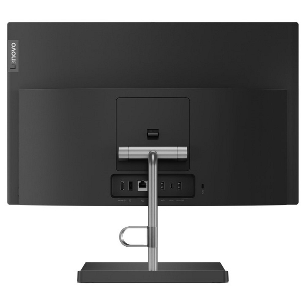 Моноблок Lenovo V50a-24IMB 23.8" Full HD i5 10400T 8Gb SSD512Gb DVDRW CR noOS WiFi BT клавиатура мышь Cam черный 1920x1080 11FJ009KRU 11FJ009KRU