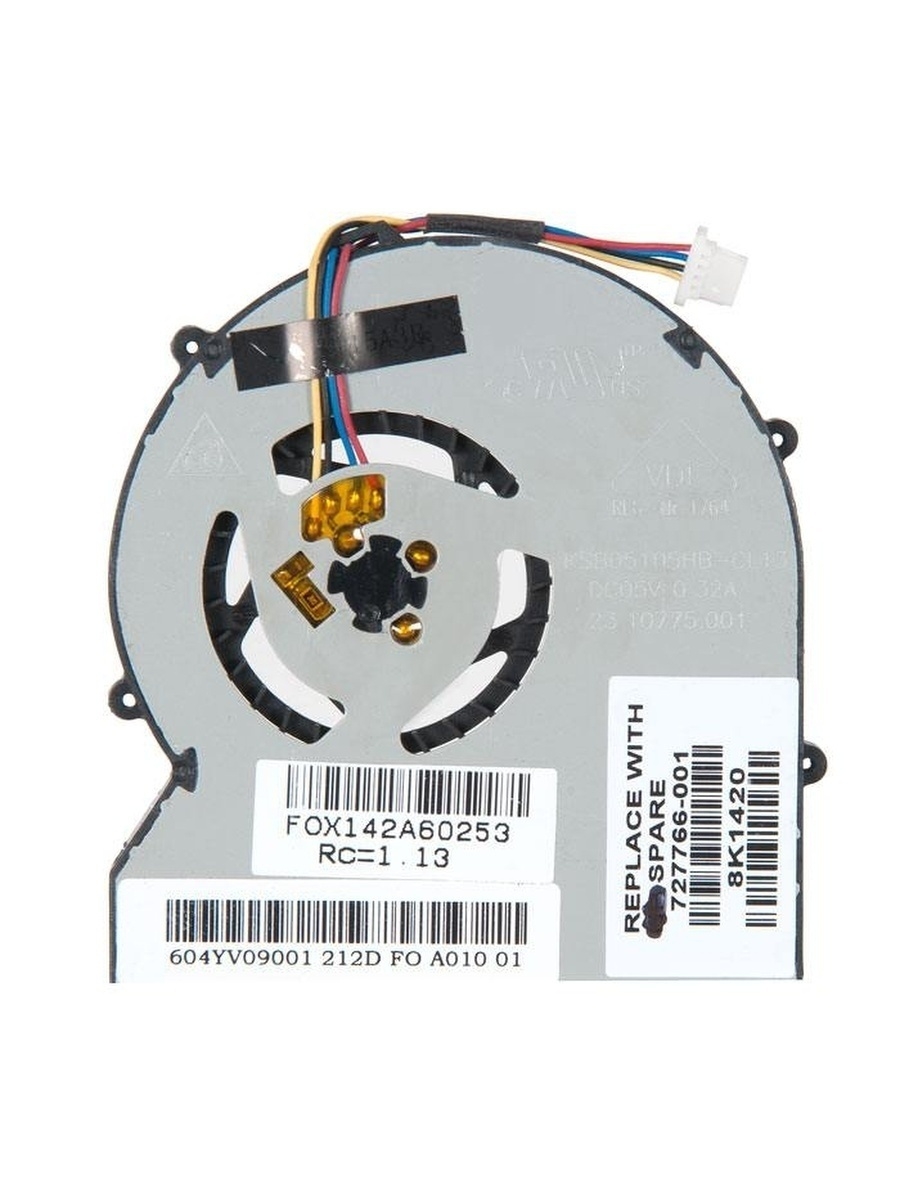 Вентилятор (кулер) для ноутбука HP для 430 G1 727766-001 727766-001
