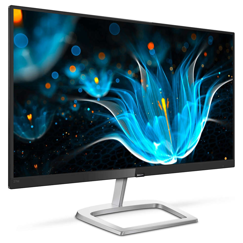 Монитор Philips 27" IPS LED 16:9 DVI HDMI M/M матовая 1000:1 250cd 178гр/178гр 1920x1080 D-Sub DisplayPort FHD черный   276E9QJAB 276E9QJAB
