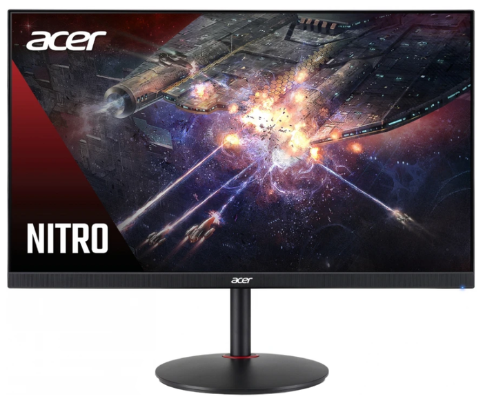 Монитор Acer 27" Nitro XV270Ubmiiprx , IPS, 2560x1440, HDR Ready, 75Hz, 1ms, 350nits, 178°/178°, 2xHDMI + DP , регулировка высоты H.Adj 120mm,100% sRGB, Black UM.HX0EE.018 UM.HX0EE.018