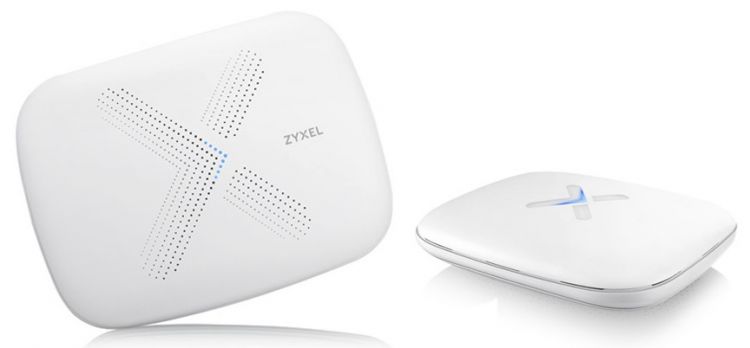 Маршрутизатор Zyxel WSQ50 Multy X Mesh Wi-Fi System (WSQ50 1 pcs + WSQ20 1 pcs ), AC Wave2, MU-MIMO, 802.11a / b / g / n / ac, Amazon Alexa support WSQ50-EU0202F WSQ50-EU0202F