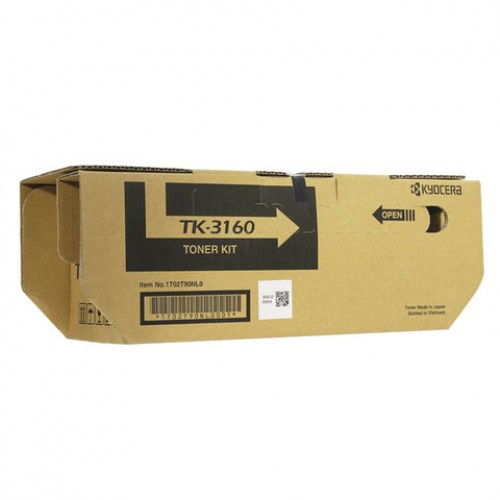 Тонер-картридж Kyocera TK-3160 для P3045dn/P3050dn/P3055dn/P3060dn 1T02T90NL1 1T02T90NL1