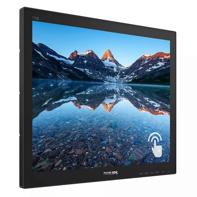 Монитор Philips 17" 43,2 cm [5:4] 1280х1024(SXGA) TN, GLARE, Да, 60 Гц, 250cd/m2, H170°/V160°, 1000:1, 50M:1, 16.7M, 1ms, VGA, DVI, 1.4, 1.2, USB-Hub, Tilt, Speakers, 3Y, Black 172B9TN (00/01) 172B9TN (00/01)