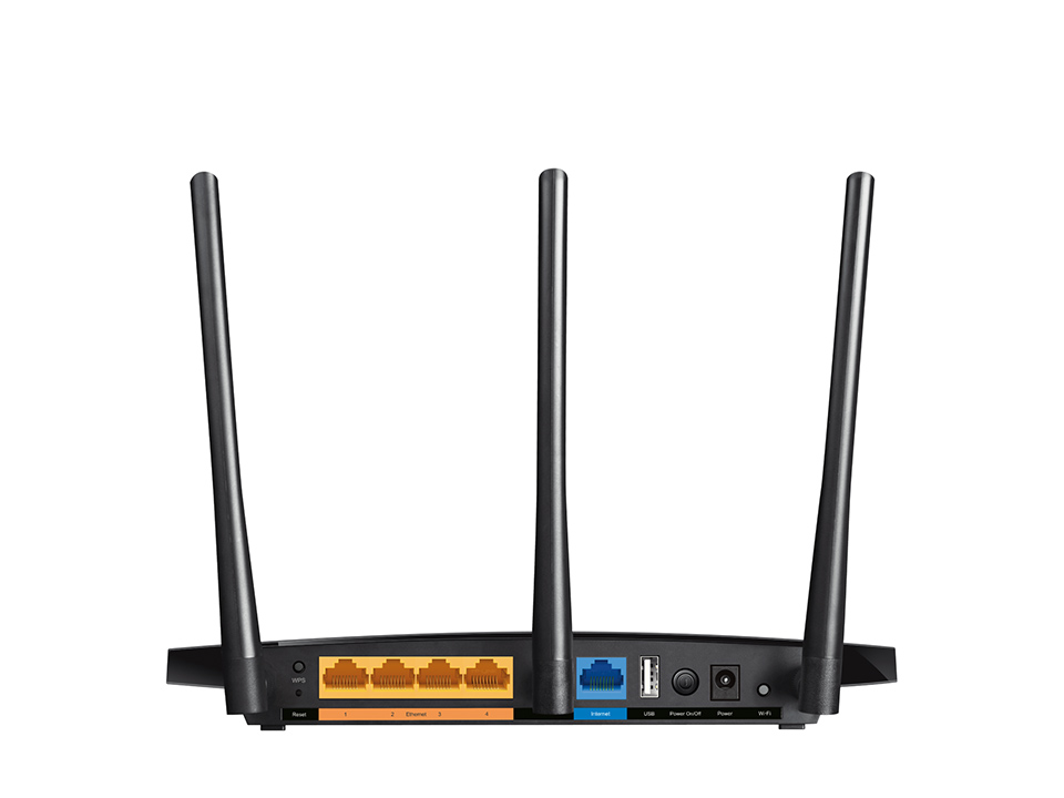 Маршрутизатор TP-Link AC1350 867ac+450n, 802.11ac/a/b/g/n, 1Db WAN+4Gb LAN, 1*USB 2.0, 802.1Q TAG VLAN для услуги IPTV. Archer C59 Archer C59