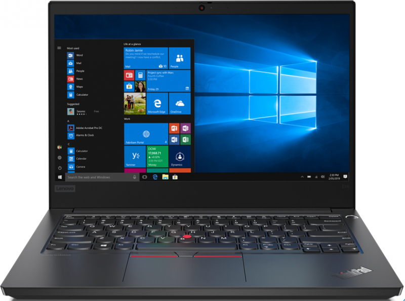 Ноутбук Lenovo ThinkPad E14 Gen 2-ARE 14" FHD (1920x1080) IPS 250N, Ryzen 3 4300U, 8GB DDR4 2666, 256GB SSD M.2, Radeon Graphics, WiFi, BT, FPR, HD Cam, 45Wh, 65W USB-C, KB ENG/RUS, Win10 P64 ENG, 1Y, 1.64kg 20T60081PB 20T60081PB #5